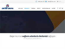 Tablet Screenshot of al-fan.com